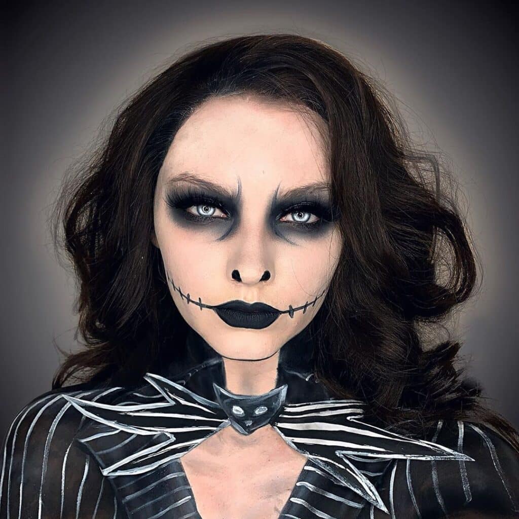 maquiagem halloween salao de beleza