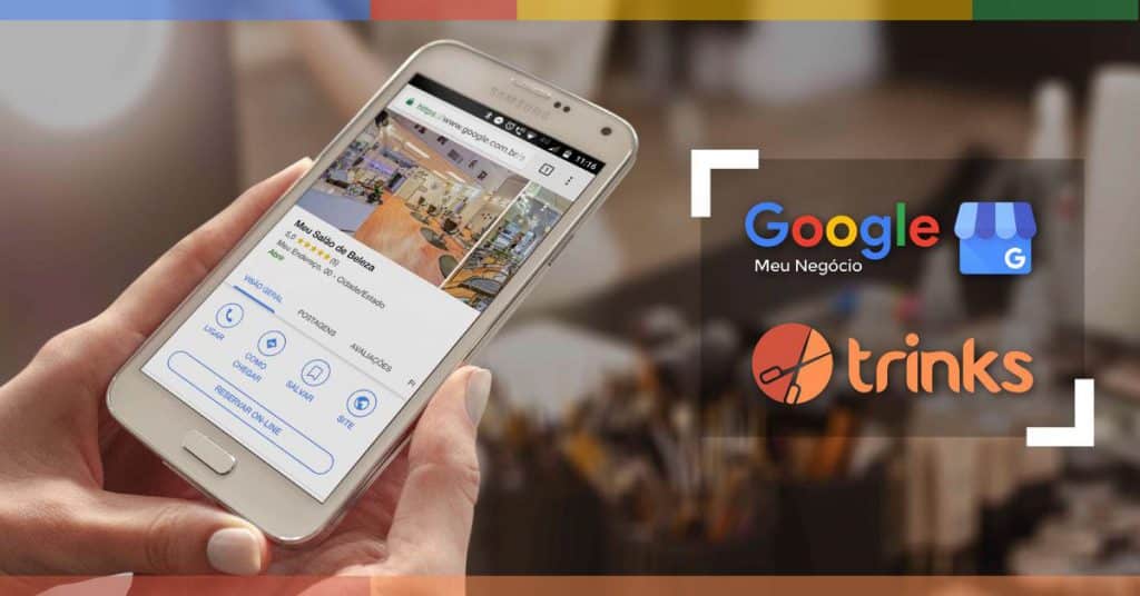 Agendamento Online pelo Google Reserve Trinks