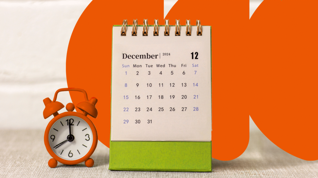 Calendário Dezembro 2024