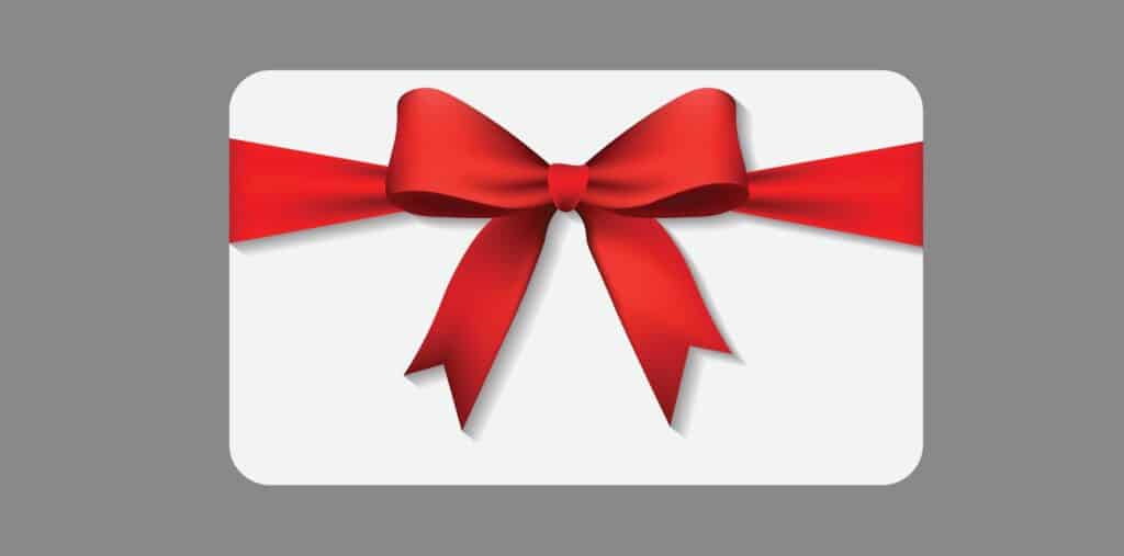 Ofereça vouchers de presente